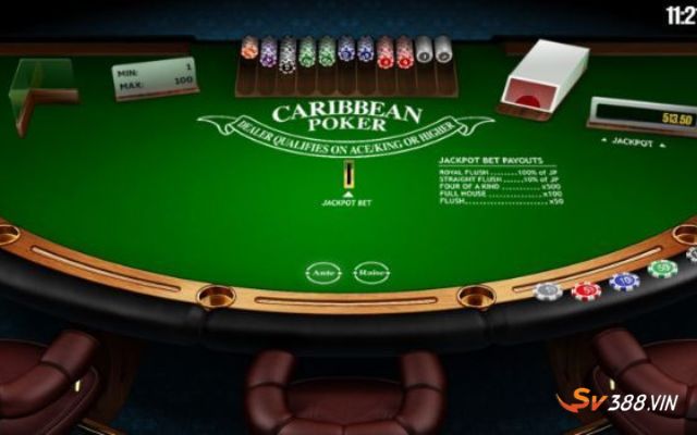 Các khoản thanh toán cần nắm được trong khi chơi Caribbean Stud Poker 